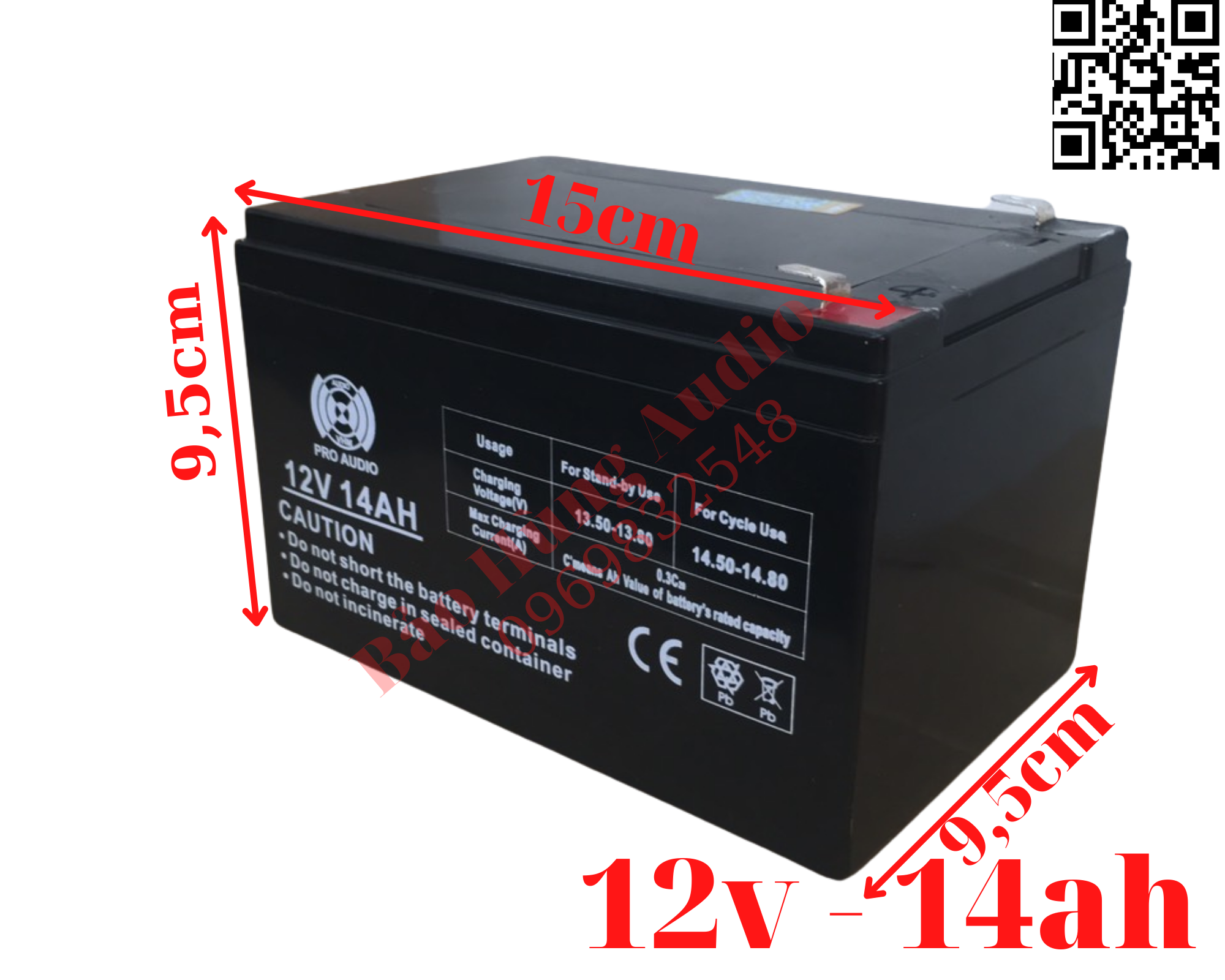 Bình ắcc quy 12v 14ah chuyên lắp cho loa kéo di động, và xe đạp điện. Hàng nhập chính hãng chất lượng bình cầm điệnchuẩn